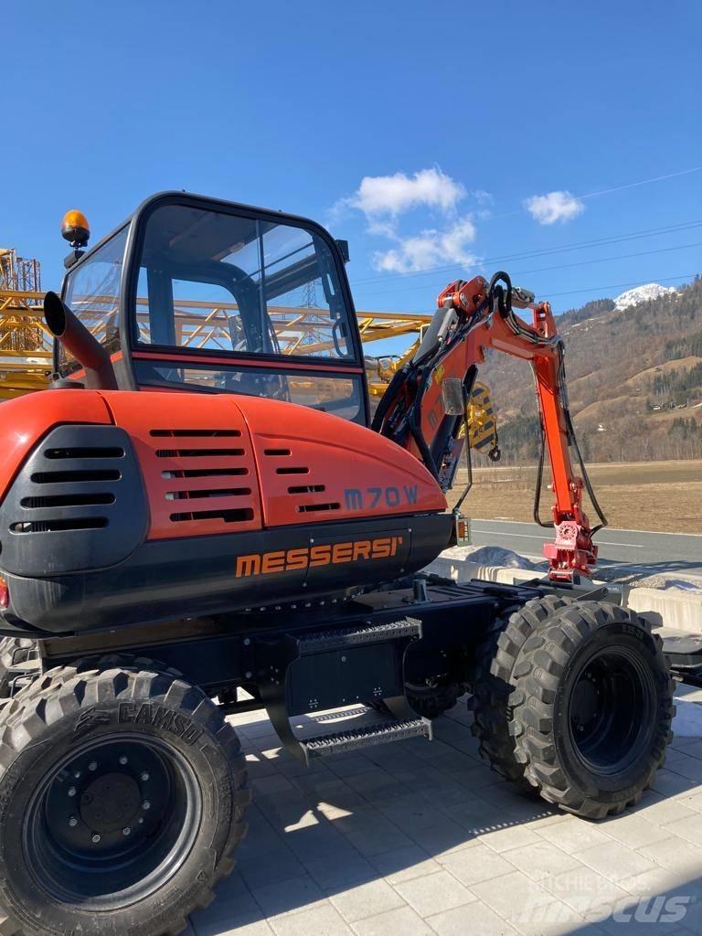 Messersi M 70 W Wheeled Excavators