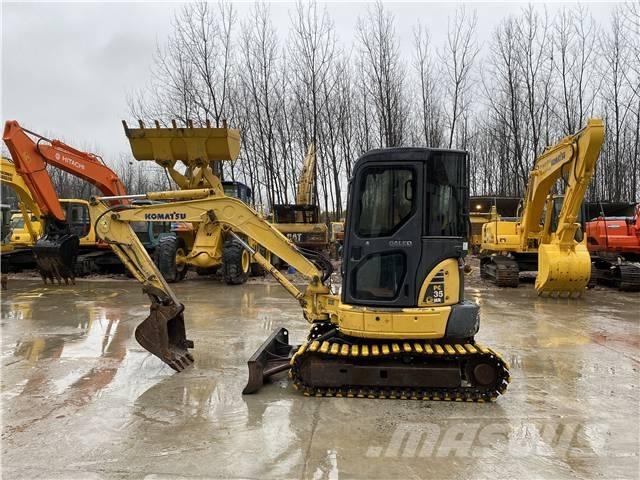 Komatsu PC35MR-2 Crawler Excavators