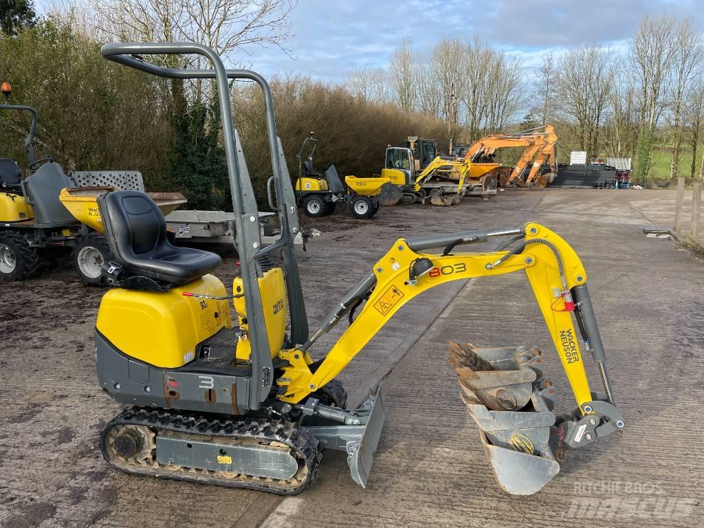 Wacker Neuson 803 Mini Excavators <7t (Mini Diggers)