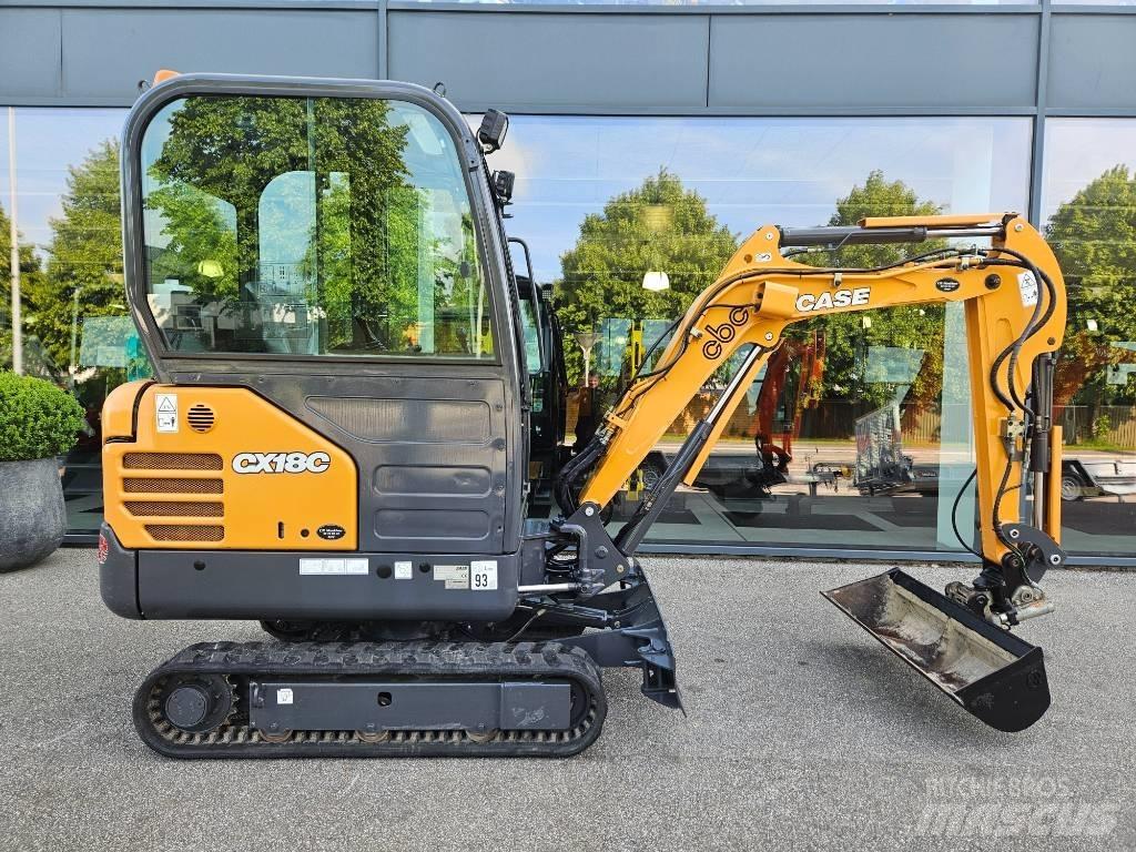 CASE cx18c Mini Excavators <7t (Mini Diggers)