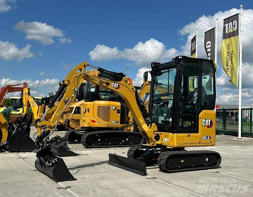 CAT 301.8 Mini Excavators <7t (Mini Diggers)