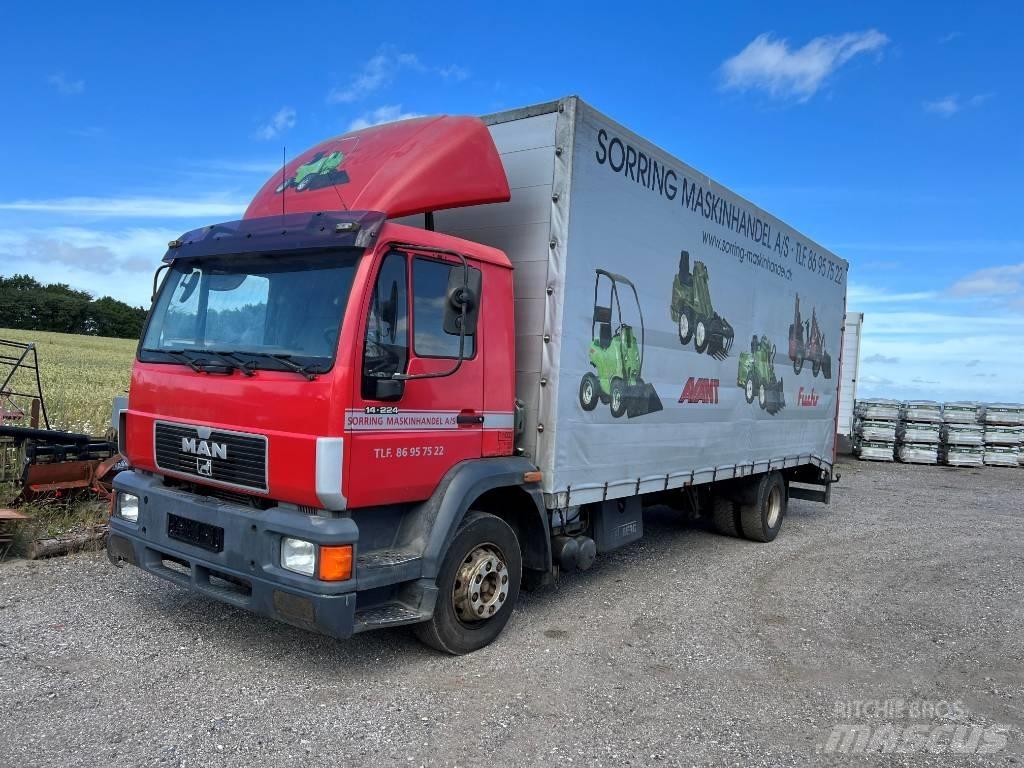 MAN 14.224 Flatbed Trucks