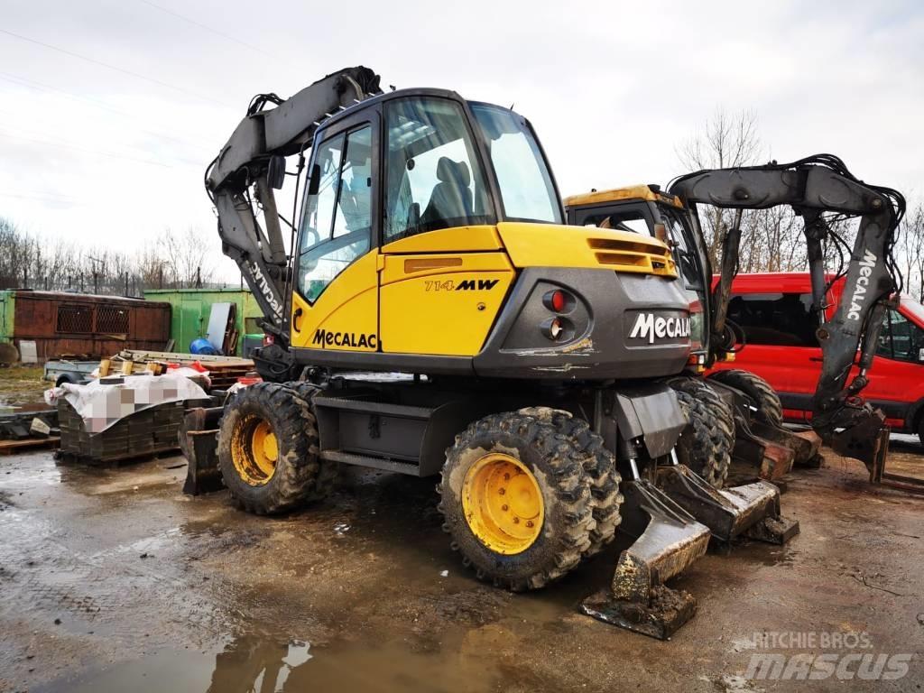Mecalac 714 MW Wheeled Excavators