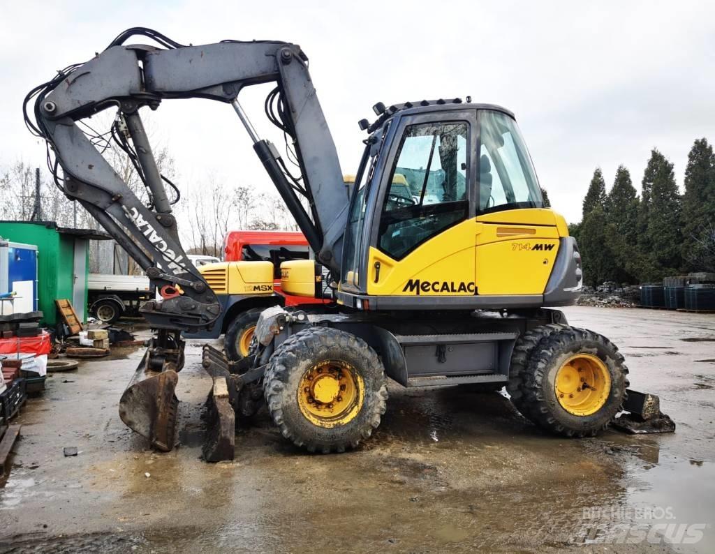 Mecalac 714 MW Wheeled Excavators