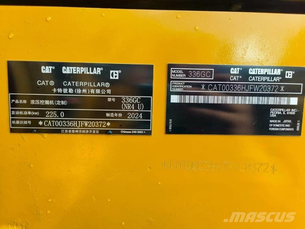 CAT 336GC Crawler Excavators