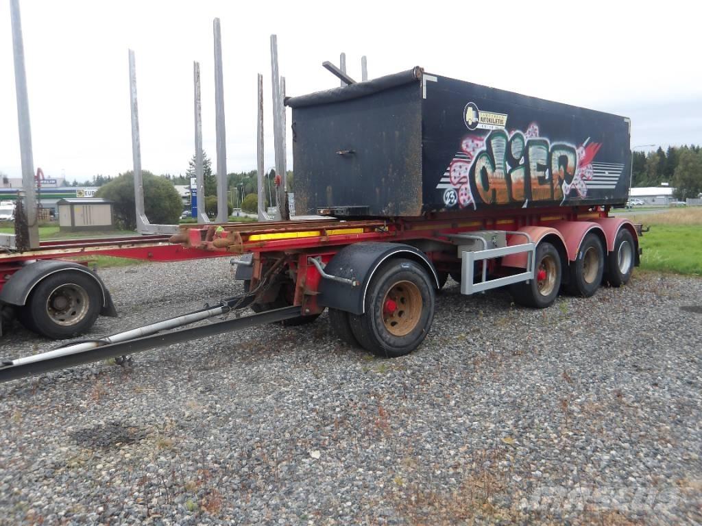  Käyttöauto V31 4 aks Dump Trailers