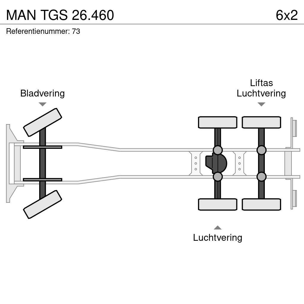 MAN TGS 26.460 Hook lift trucks