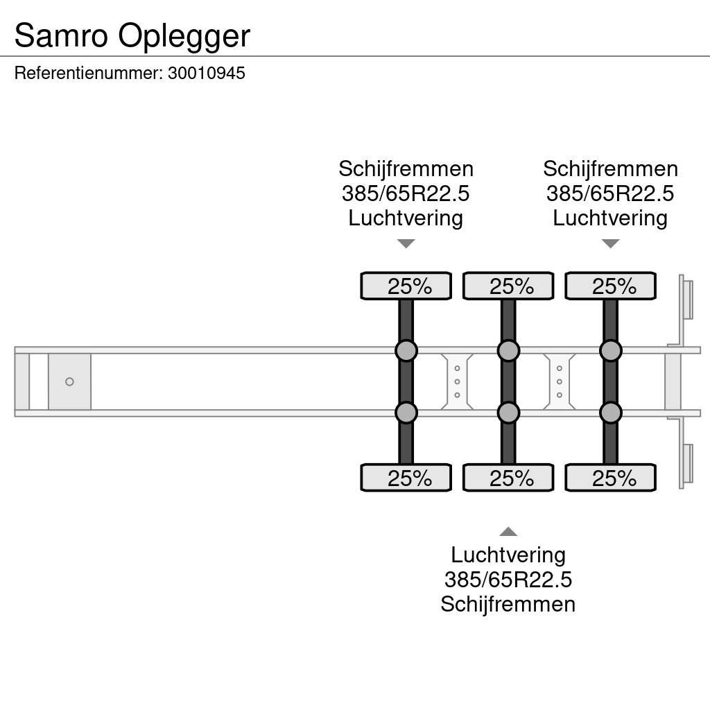 Samro Oplegger Curtain  trailers