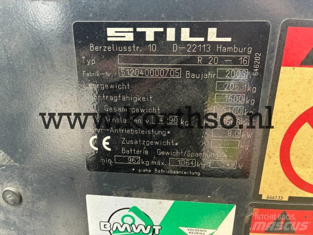 Still R 20-16 Electric Forklifts