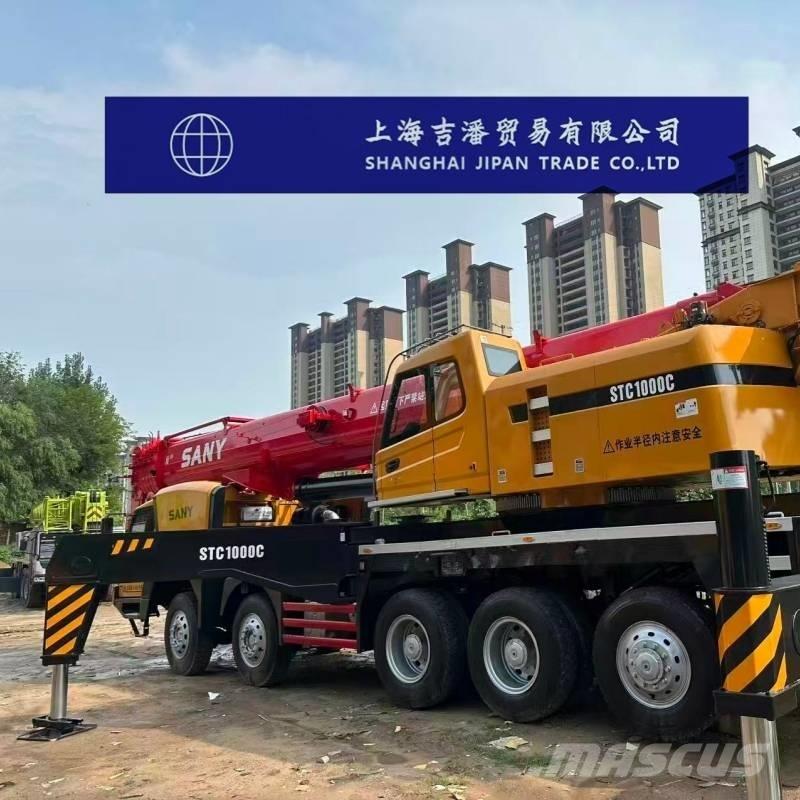 Sany STC 1000 Mobile and all terrain cranes