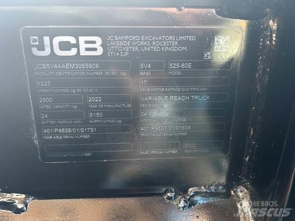 JCB 525-60 E-TECH Telescopic Handlers