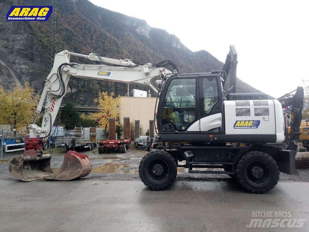 Hitachi ZX 140 W-6 Wheeled Excavators
