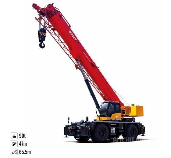 Sany SRE900 / 90 tons Mobile and all terrain cranes
