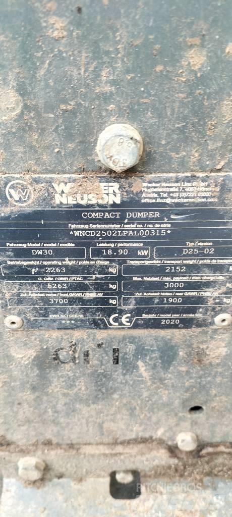 Wacker Neuson DW 30 Articulated Dump Trucks (ADTs)