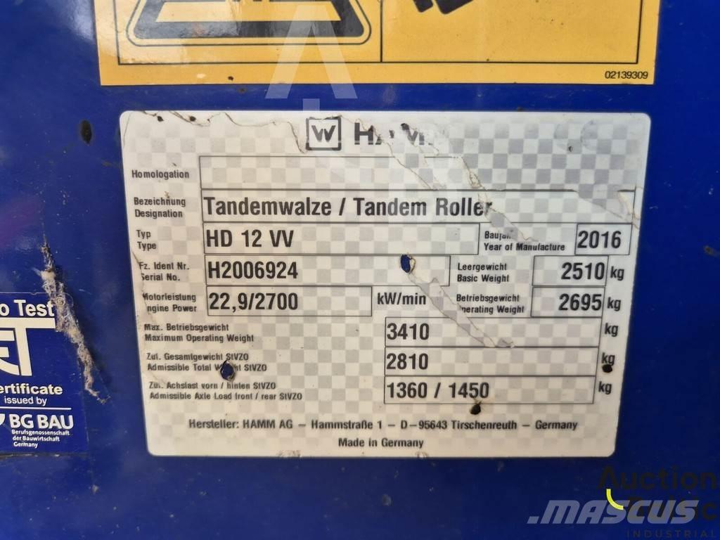 Hamm HD 12 VV Other rollers