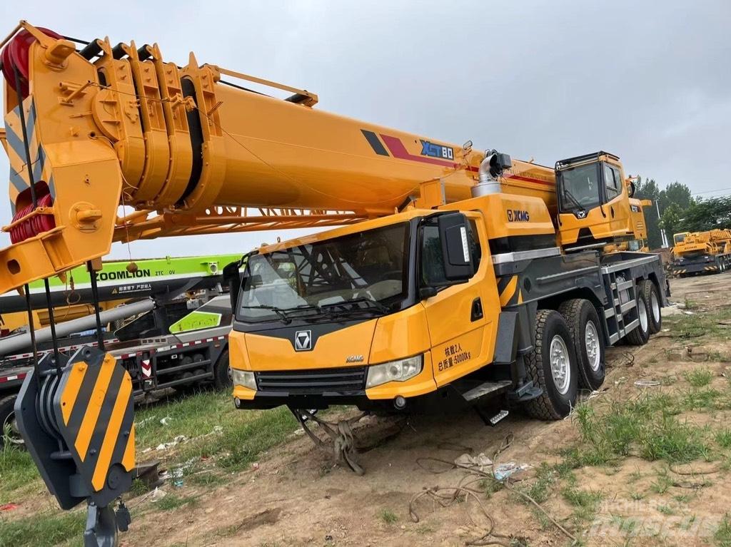 XCMG XCT80 Mobile and all terrain cranes