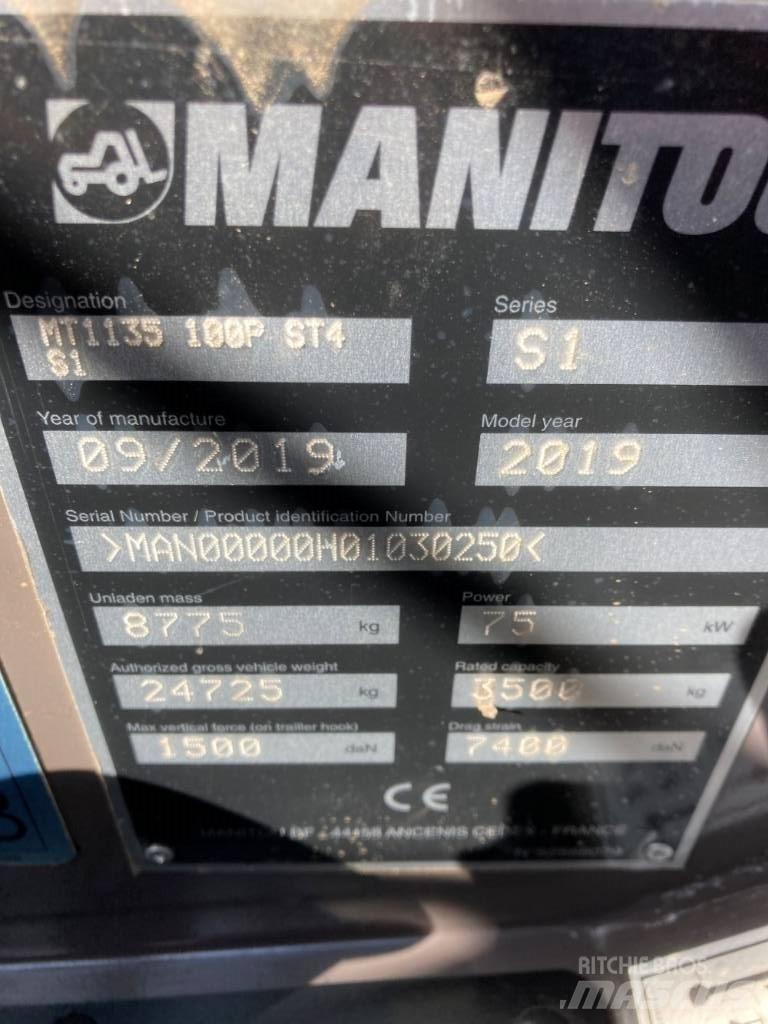 Manitou MT 1135 Telescopic Handlers