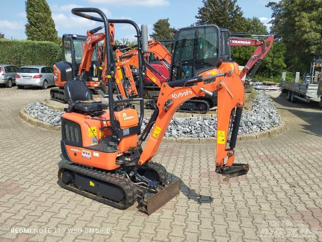 Kubota K008-5 Mini Excavators <7t (Mini Diggers)
