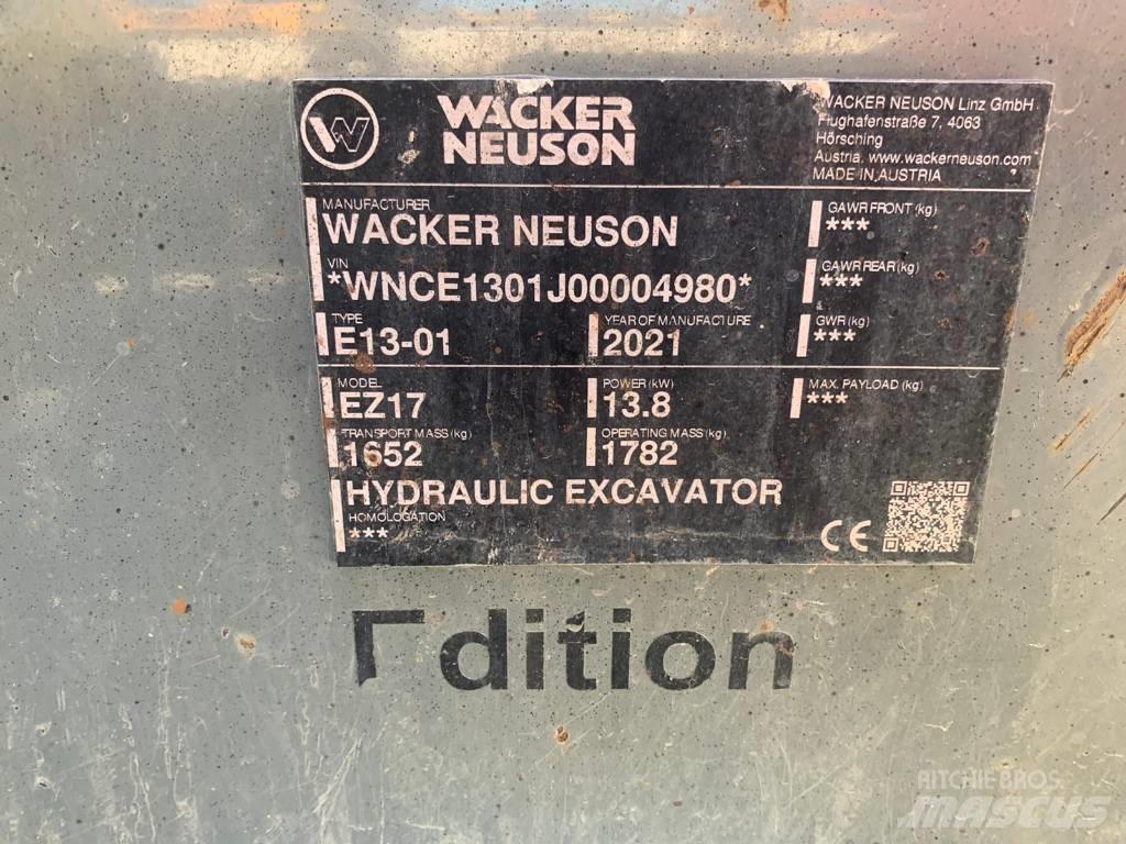 Wacker Neuson EZ 17 Mini Excavators <7t (Mini Diggers)