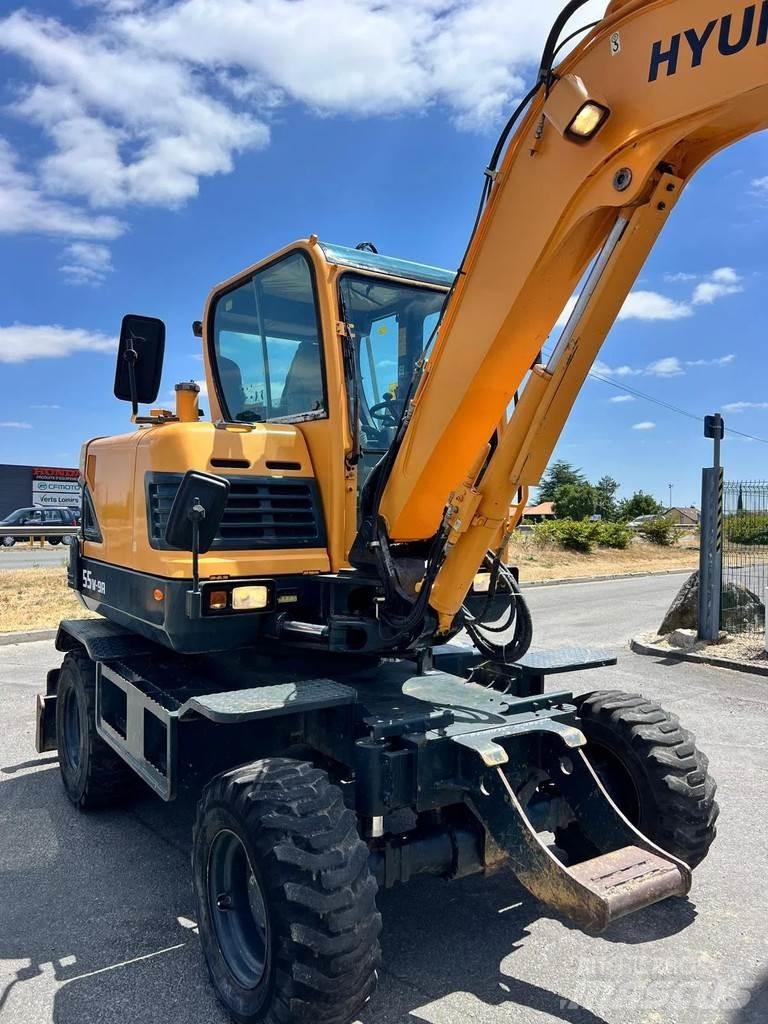 Hyundai R55W-9A Wheeled Excavators