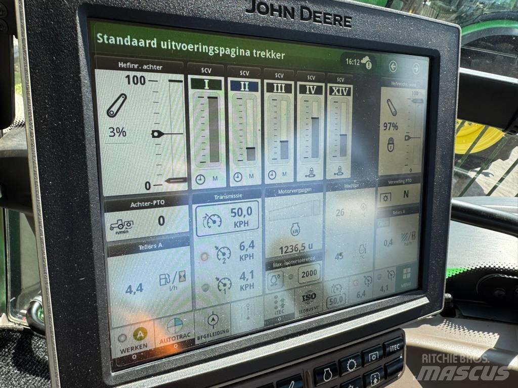 John Deere 6R 195 Tractors