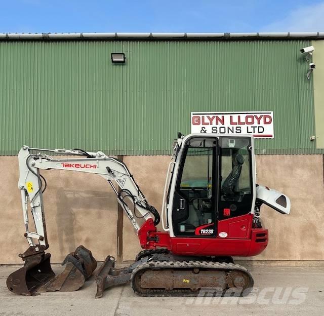 Takeuchi TB 230 Mini Excavators <7t (Mini Diggers)