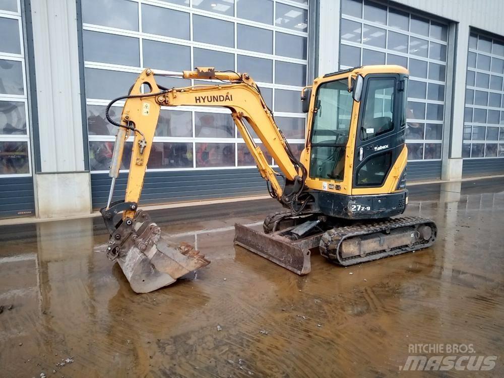 Hyundai Robex 27Z-9 Mini Excavators <7t (Mini Diggers)