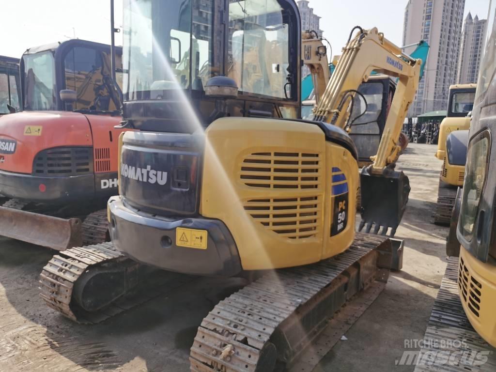 Komatsu PC50 Crawler Excavators