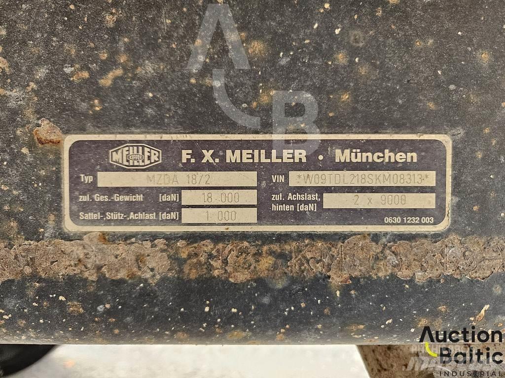Meiller MZDA 18/2 Curtain  trailers
