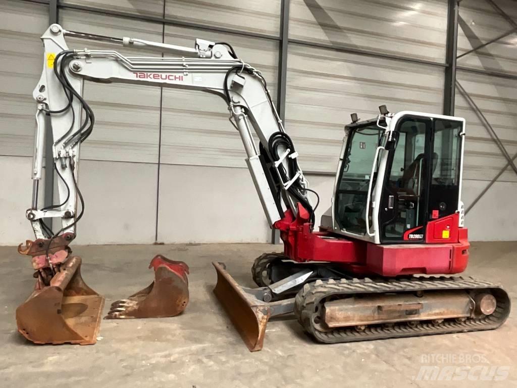 Takeuchi TB 280 FR Mini excavators  7t - 12t