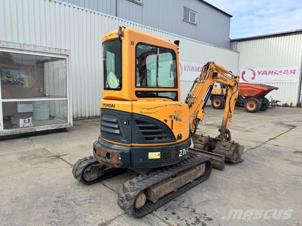 Hyundai ROBEx 27-9 Mini Excavators <7t (Mini Diggers)