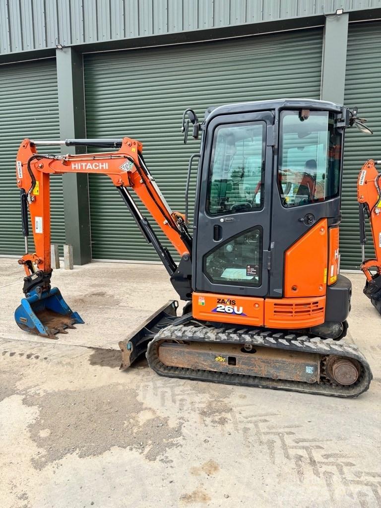 Hitachi ZX 26 U-6 CR Mini Excavators <7t (Mini Diggers)