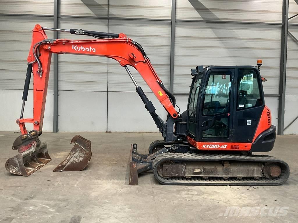Kubota KX 080-4 A Mini excavators  7t - 12t
