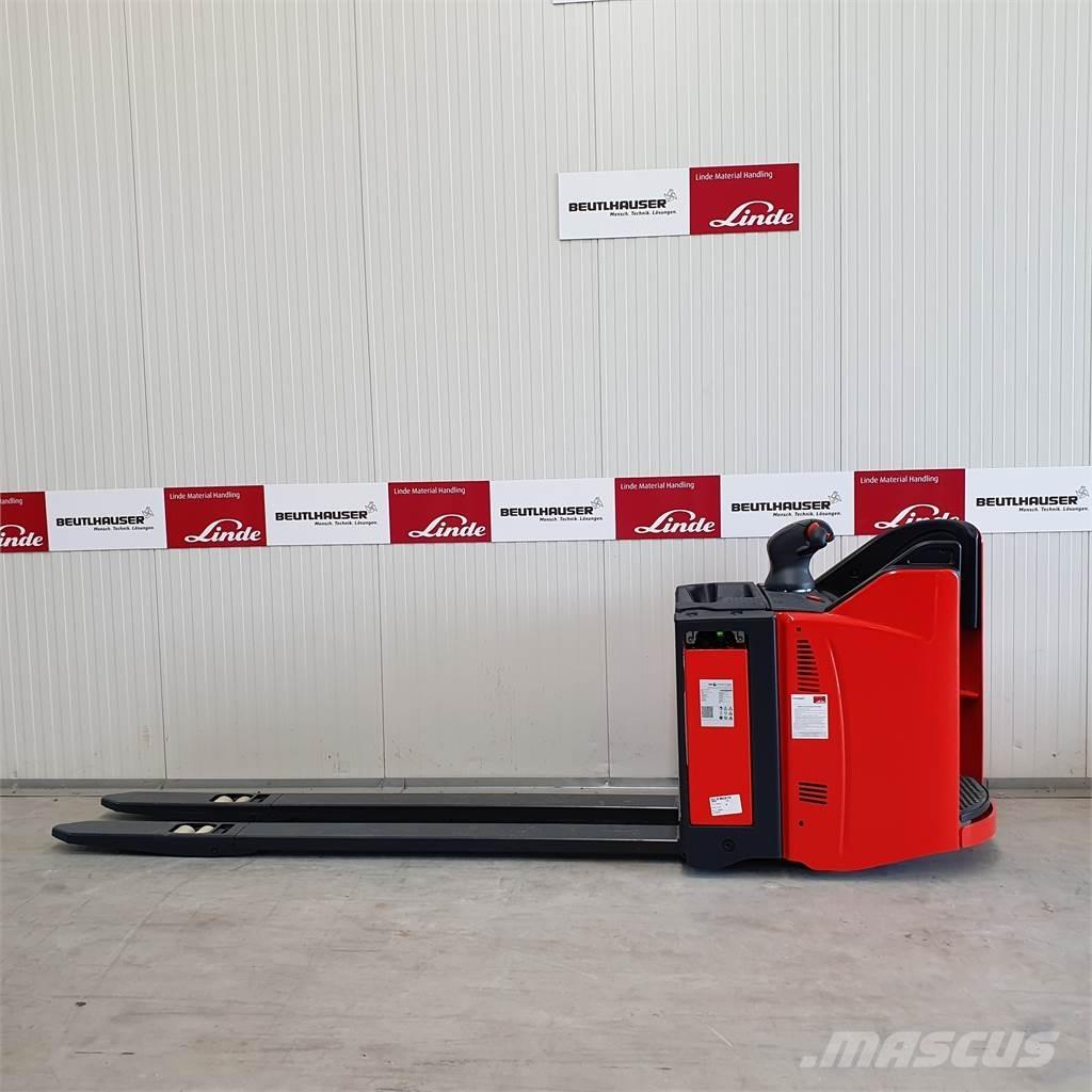 Linde T20SP lang Pedestrian stacker