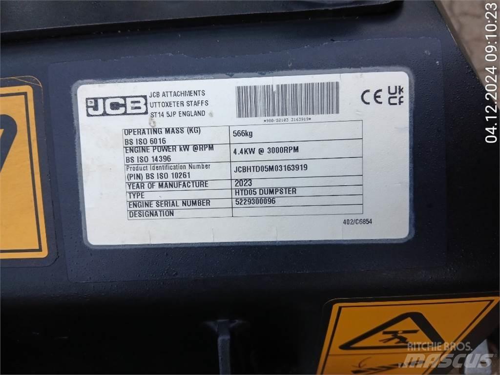JCB HTD5 mit Tritt Site Dumpers