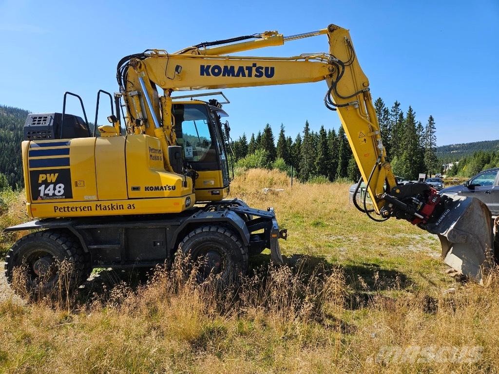 Komatsu PW 148-11 Wheeled Excavators