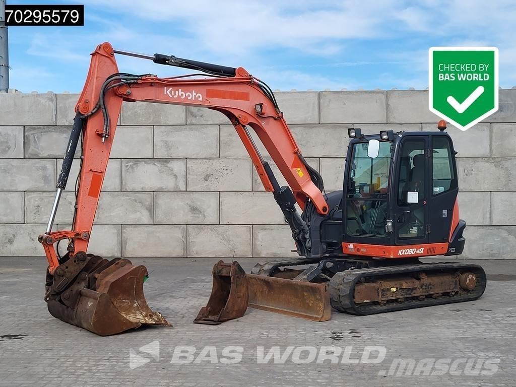 Kubota KX080-4a Mini Excavators <7t (Mini Diggers)