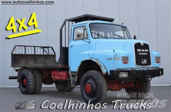 MAN 16.192 HAK Flatbed Trucks