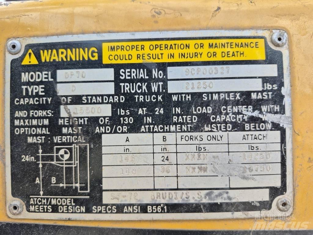 CAT DP 70 Misc Forklifts