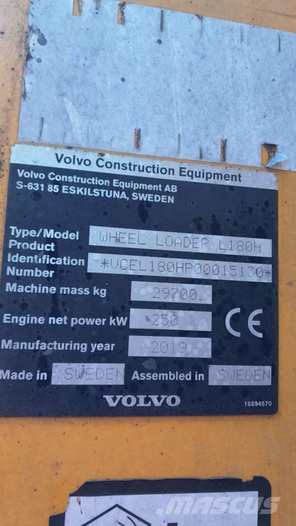 Volvo L 180 H Wheel Loaders