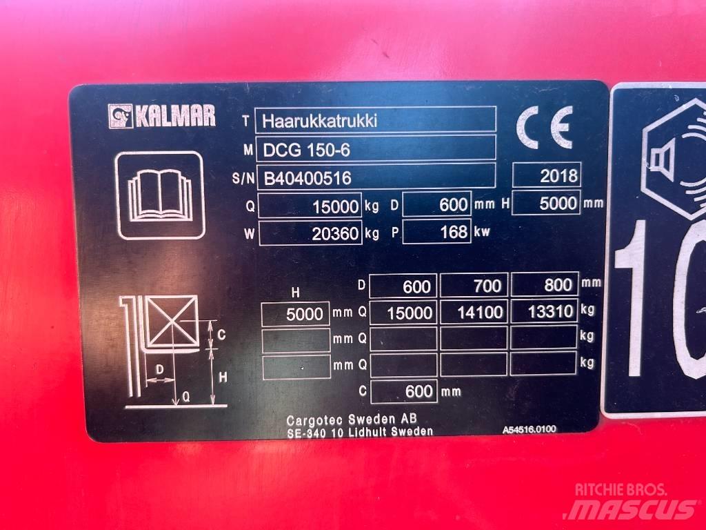 Kalmar DCG150-6 Diesel trucks
