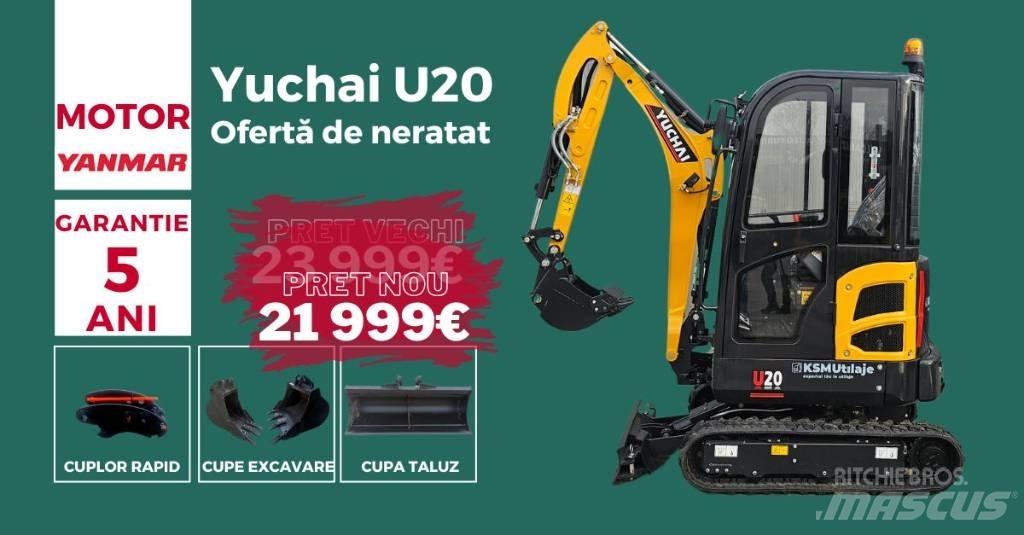 Yuchai U20 Mini Excavators <7t (Mini Diggers)