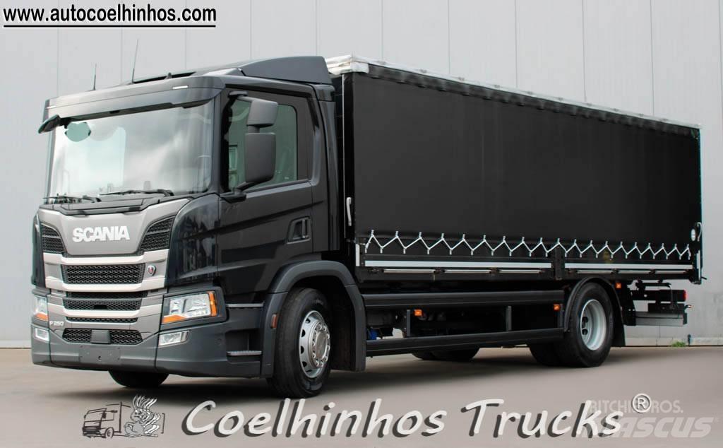 Scania P 250 Curtain Side Trucks
