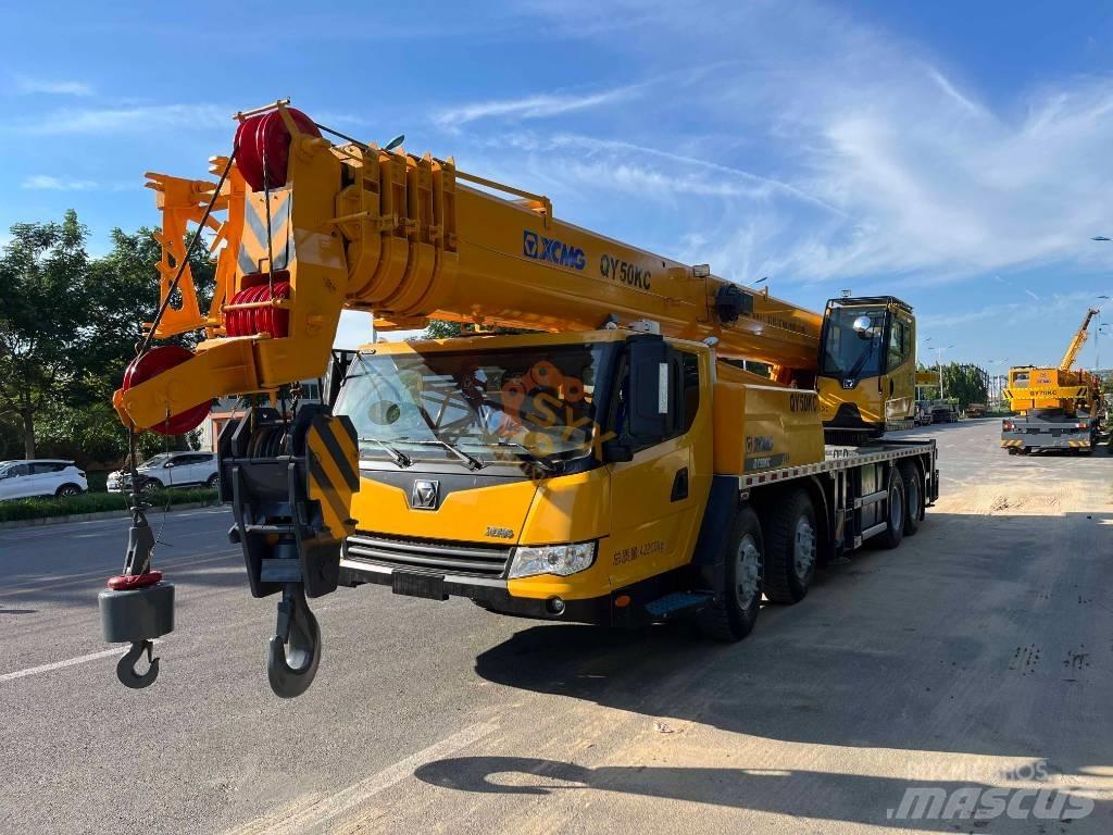 XCMG QY 50 K Mobile and all terrain cranes