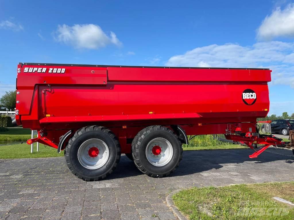 Beco Super 2000 Tip Trailers