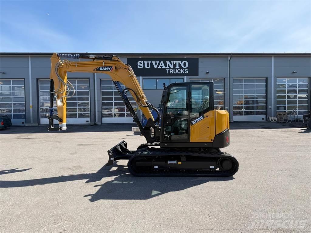 Sany SY80U Mini excavators  7t - 12t