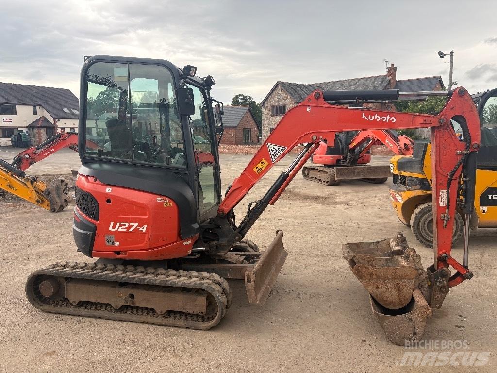 Kubota U 27-4 Mini Excavators <7t (Mini Diggers)