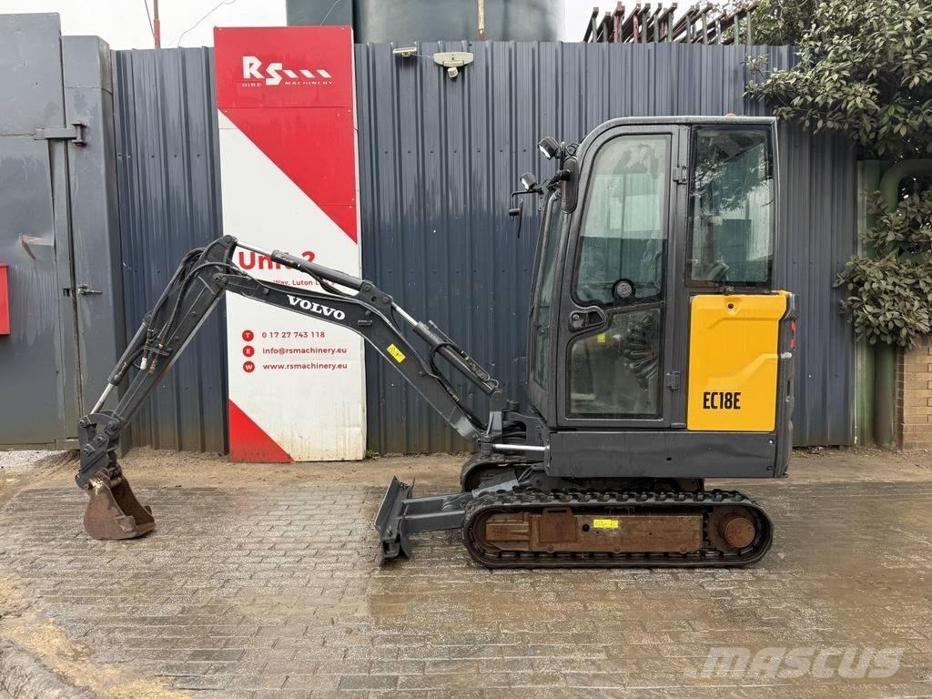 Volvo EC18E Mini Excavators <7t (Mini Diggers)