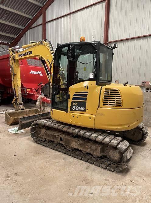 Komatsu PC80MR-5E0 Mini excavators  7t - 12t