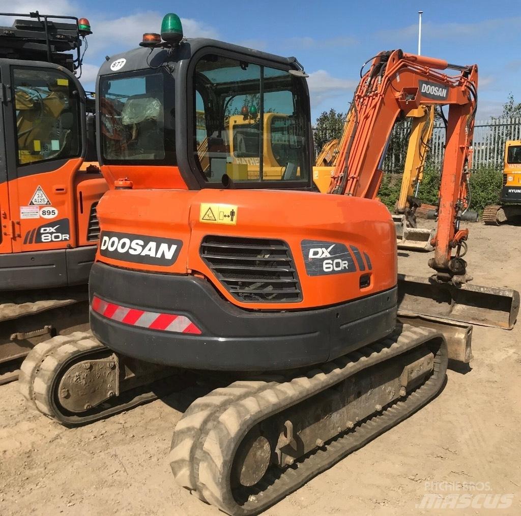 Doosan DX 60 R Mini Excavators <7t (Mini Diggers)